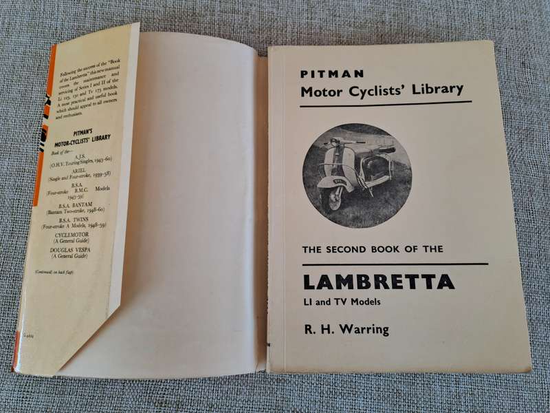 The Second Book of the Lambretta LI and TV Models - R.H. Warring