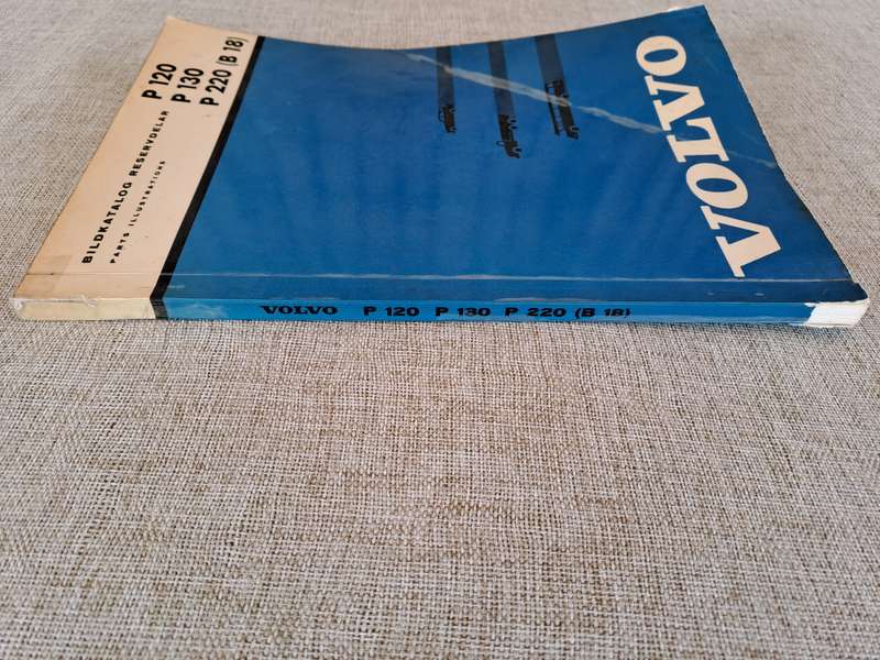 Volvo P120, P130 and P220 (B 18) Parts Illustrations Catalogue