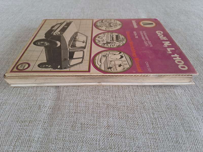 Golf N, L, 1100, 1974 to 1978 Owners Workshop Manual - Autobooks