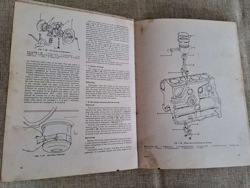 Golf N, L, 1100, 1974 to 1978 Owners Workshop Manual - Autobooks