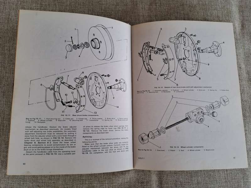 Golf N, L, 1100, 1974 to 1978 Owners Workshop Manual - Autobooks