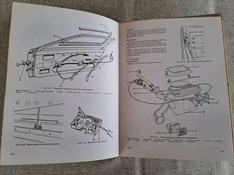 Golf N, L, 1100, 1974 to 1978 Owners Workshop Manual - Autobooks