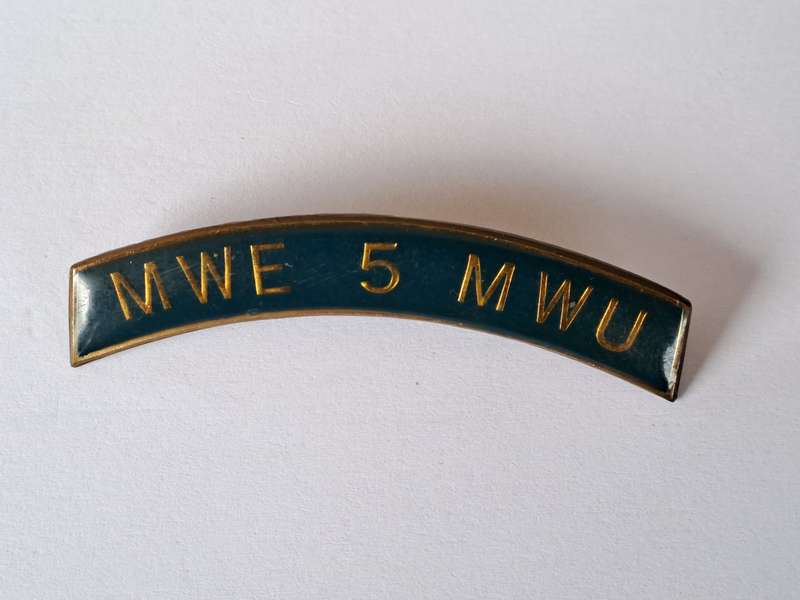South African Defence Force SADF 5 Military Works Unit (5MWU)