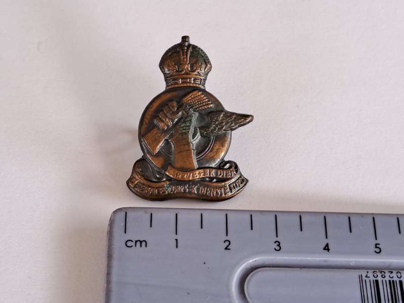 SADF Q-Services Corps Cap Badge