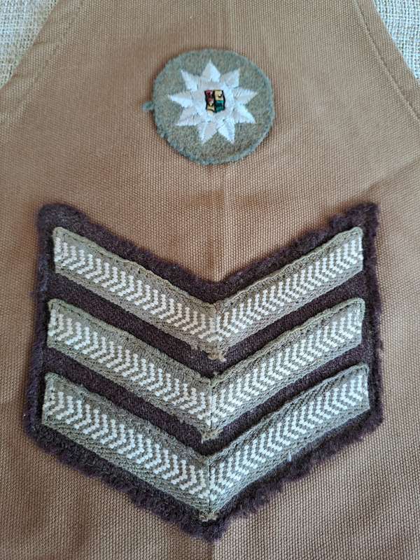 South African Defence Force SADF Staff Sergeant Brassard