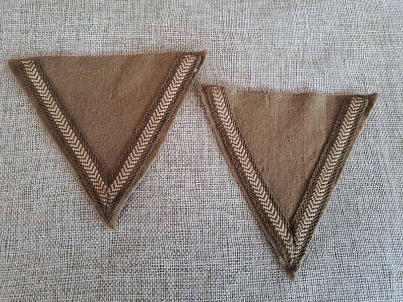 South African Defence Force SADF Lance Corporal Rank Stripes - Pair