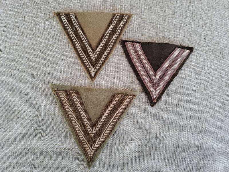South African Defence Force SADF Corporal Rank Stripes - x3