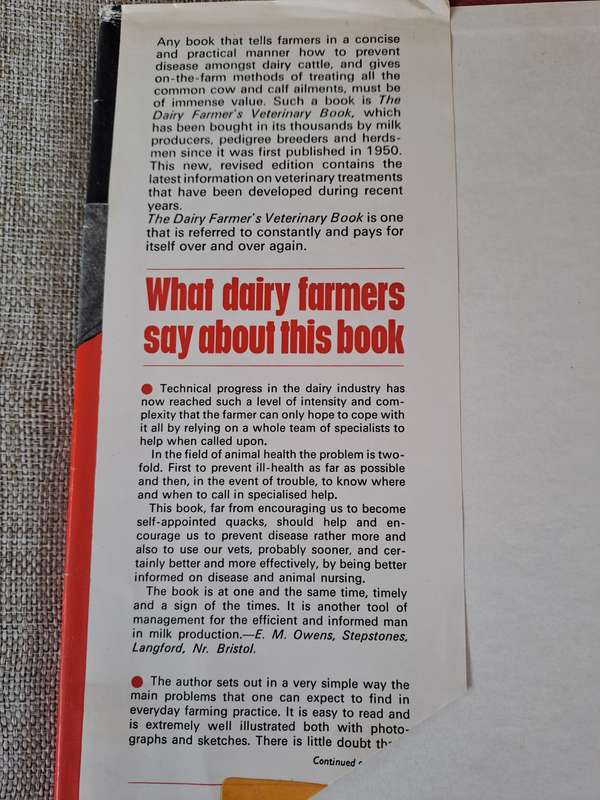 Dairy Farmer's Veterinary Book - Norman Barron