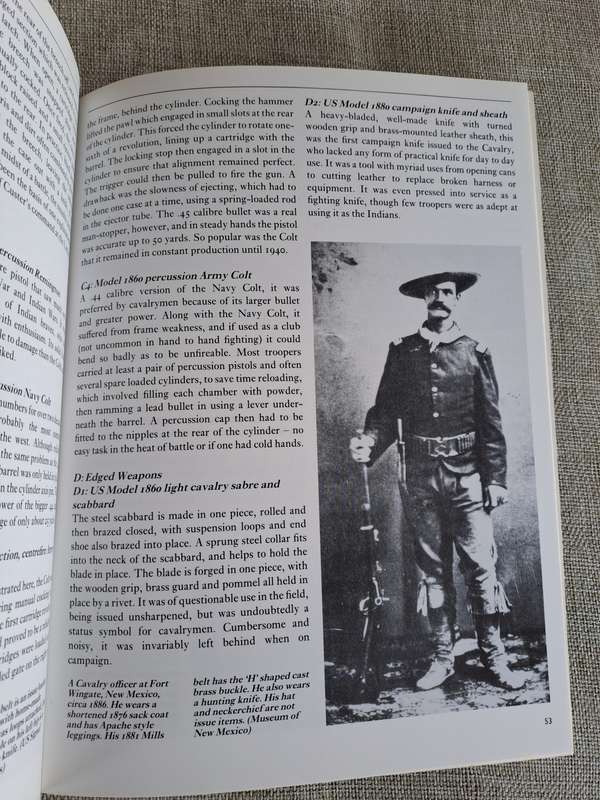 US Cavalryman 1865-1890 - Osprey Warrior Series #4