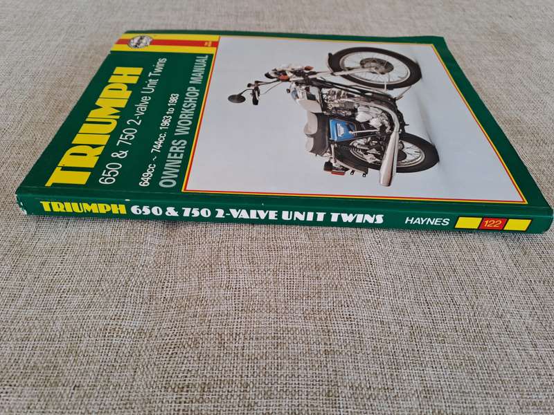 Triumph 650 & 750 2-valve Unit Twins, 649  744cc Owners Workshop Manual