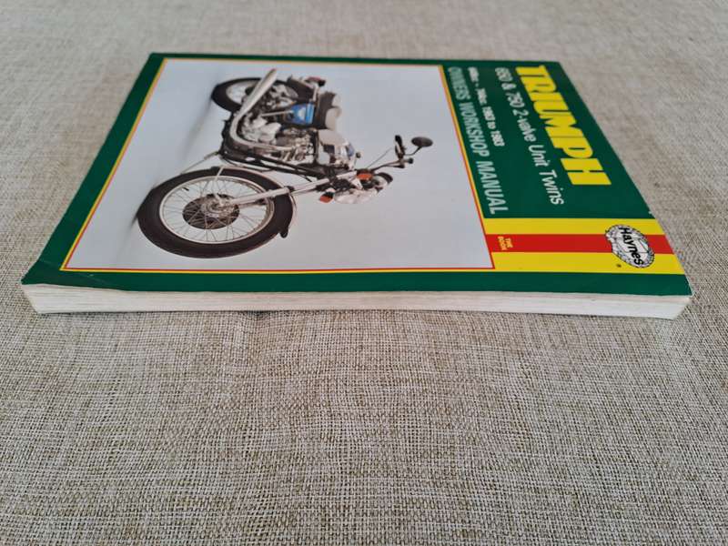 Triumph 650 & 750 2-valve Unit Twins, 649  744cc Owners Workshop Manual