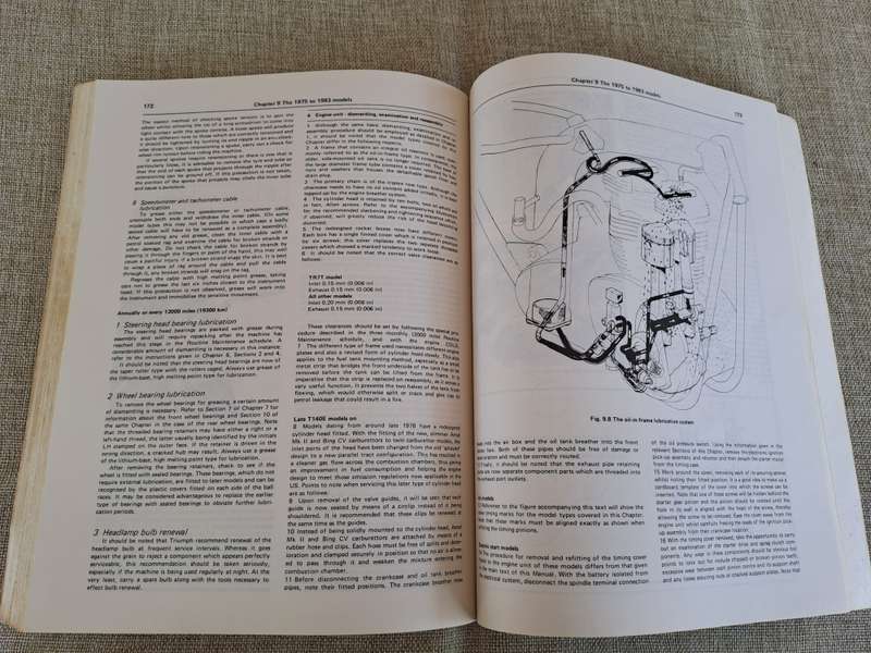 Triumph 650 & 750 2-valve Unit Twins, 649  744cc Owners Workshop Manual