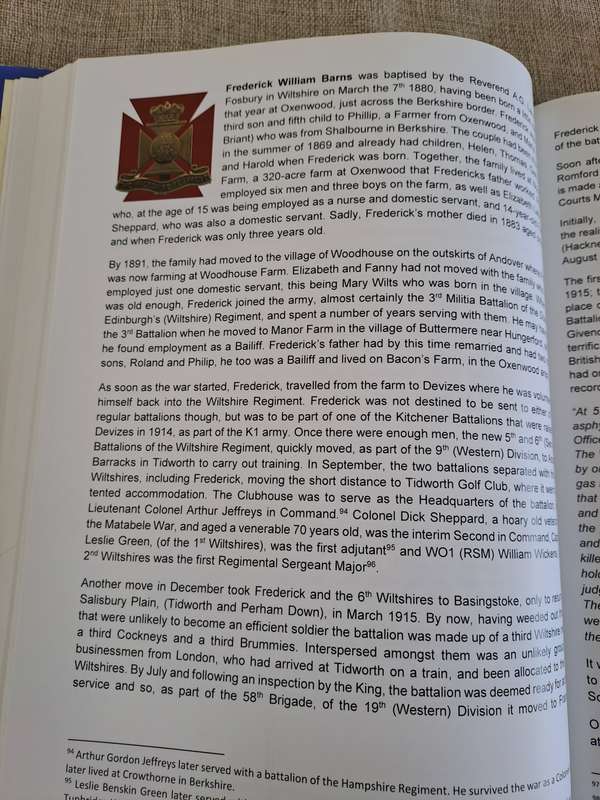 The Village Soldiers of Netheravon, Haxton, Fittleton and Enford - Wayne Price