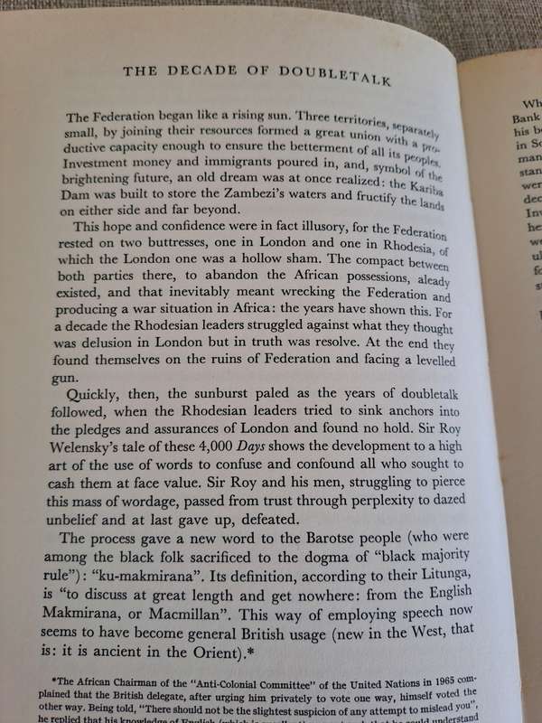 The Battle for Rhodesia - Douglas Reed