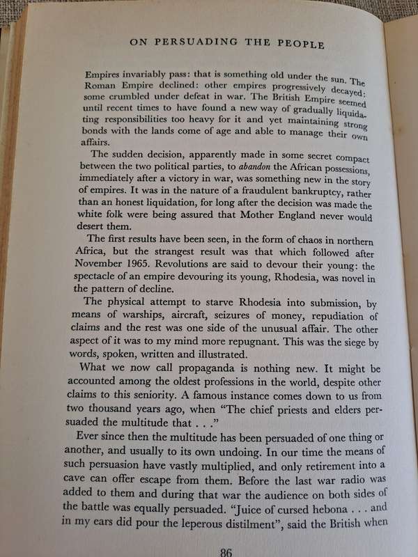 The Battle for Rhodesia - Douglas Reed