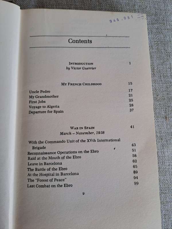A Guerrilla Diary of the Spanish Civil War - Franciso Perez Lopez