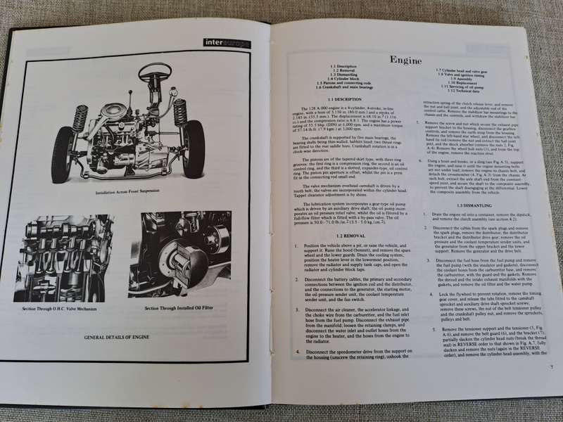 Fiat 128 Saloon, Rallye, Sport from 1969 - Intereurope