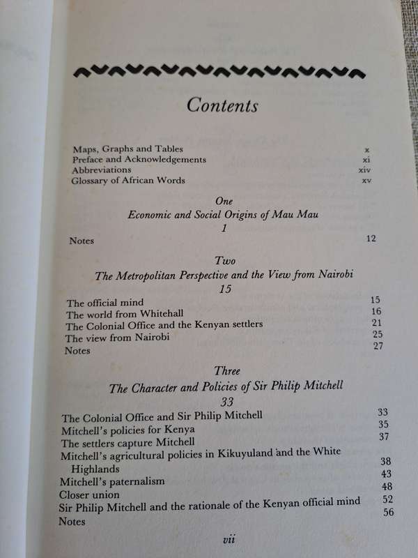 Economic & Social Origins of Mau Mau 1945-53