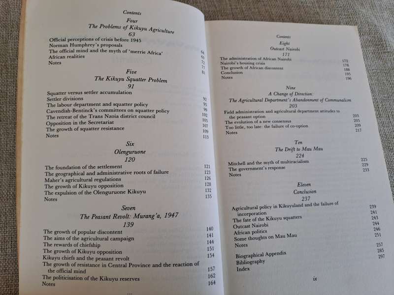 Economic & Social Origins of Mau Mau 1945-53