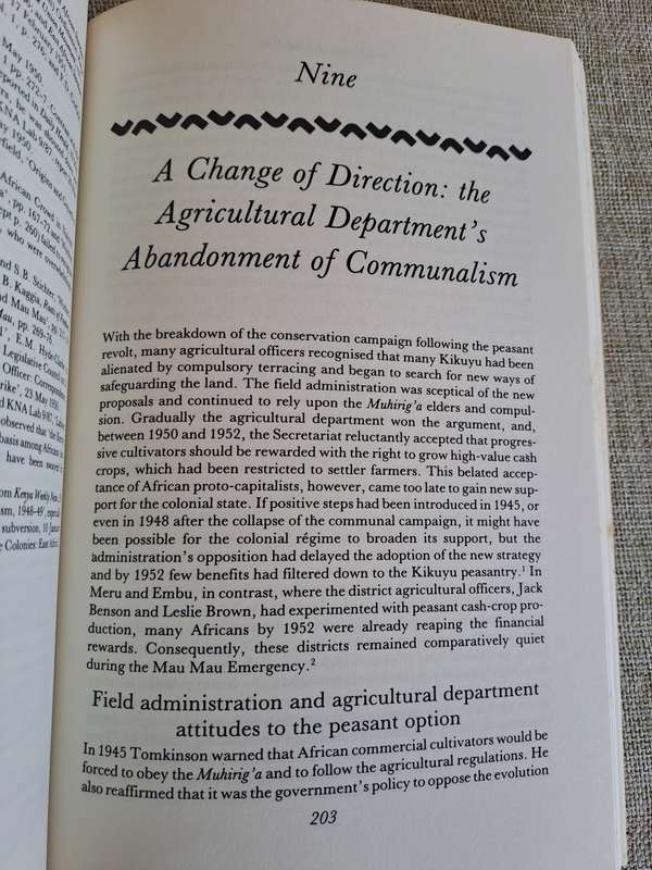 Economic & Social Origins of Mau Mau 1945-53