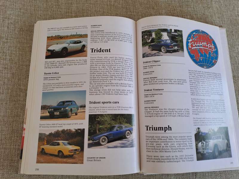 The Complete Encyclopedia of Sports Cars  Classic Era - Rob De La Rive Box
