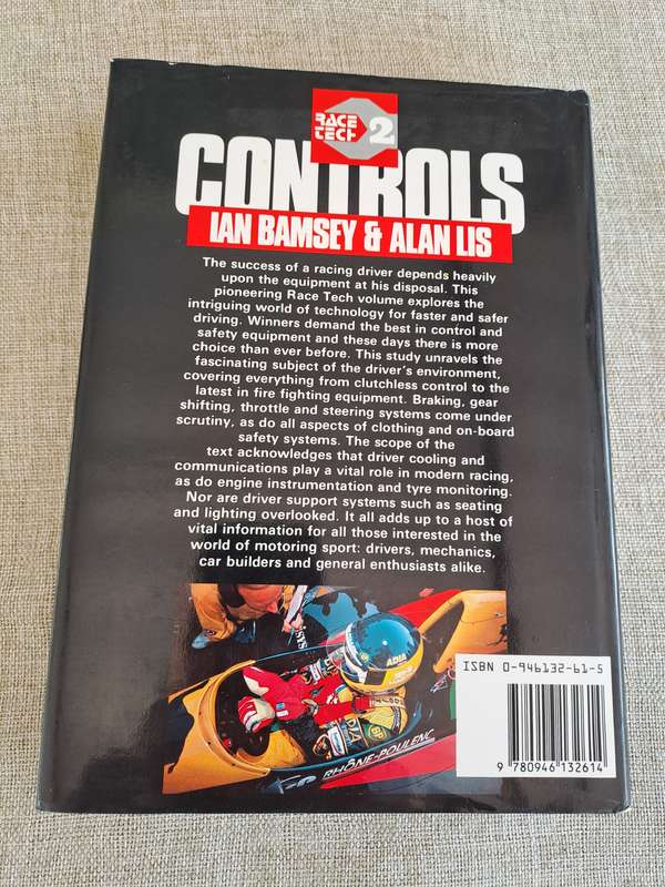 Competition Car Controls: Controls and Instrumentation, Driver Safety and Support Systems, Clothing,