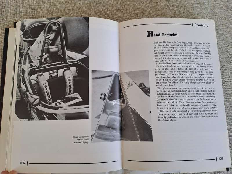 Competition Car Controls: Controls and Instrumentation, Driver Safety and Support Systems, Clothing,