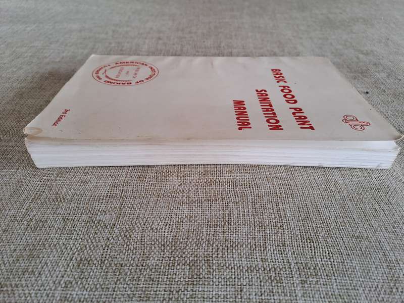 Basic Food Plant Sanitation Manual  3rd Edition
