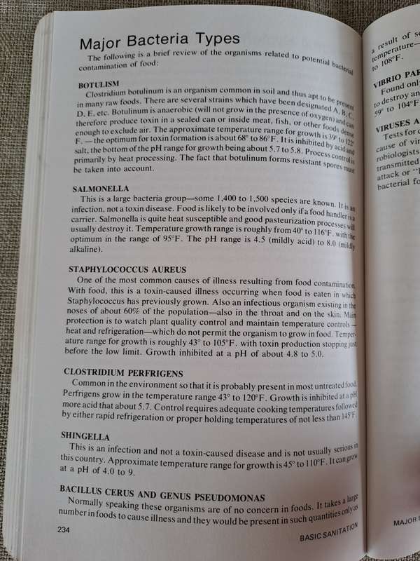 Basic Food Plant Sanitation Manual  3rd Edition