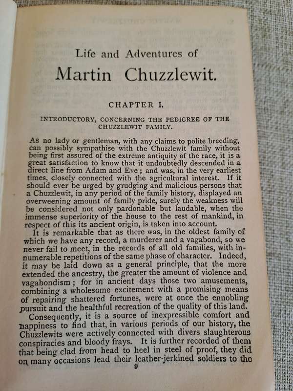Martin Chuzzlewit - Charles Dickens