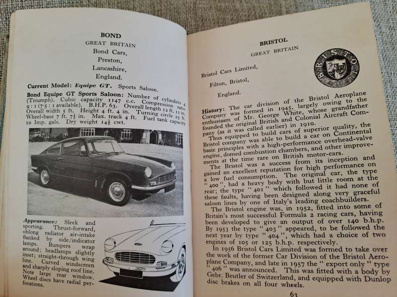 The Observers Book of Automobiles