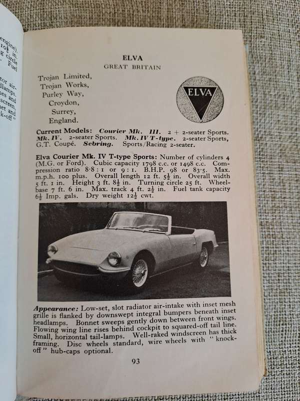 The Observers Book of Automobiles