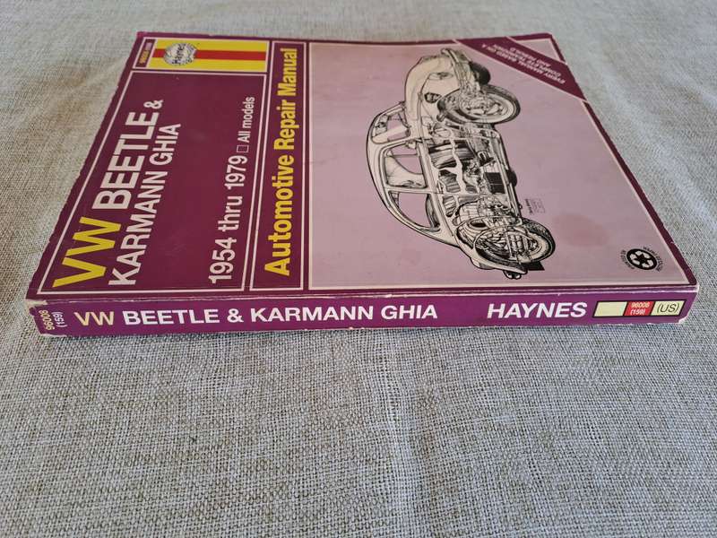 VW Beetle & Karmann Ghia Automotive Repair Manual - Haynes