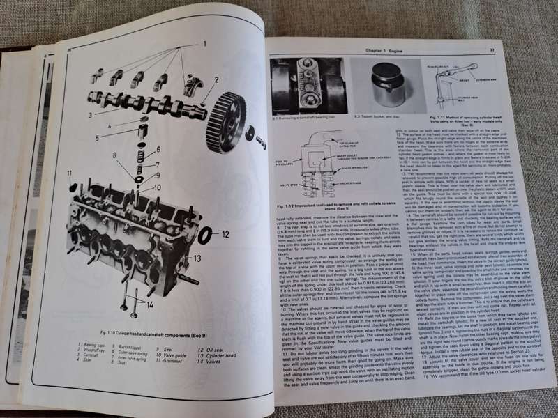 VW Golf (petrol), Jetta, Scirocco Owners Workshop Manual - Haynes