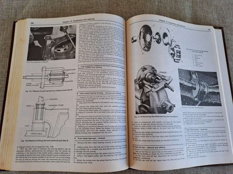 VW Golf (petrol), Jetta, Scirocco Owners Workshop Manual - Haynes