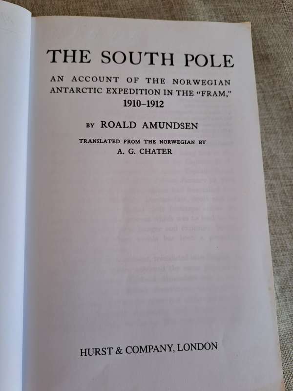 The South Pole  Ronald Amundsen