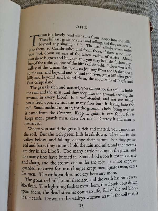 Cry, the Beloved Country - Alan Paton
