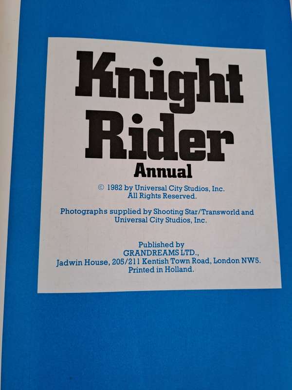 Knight Rider Annual