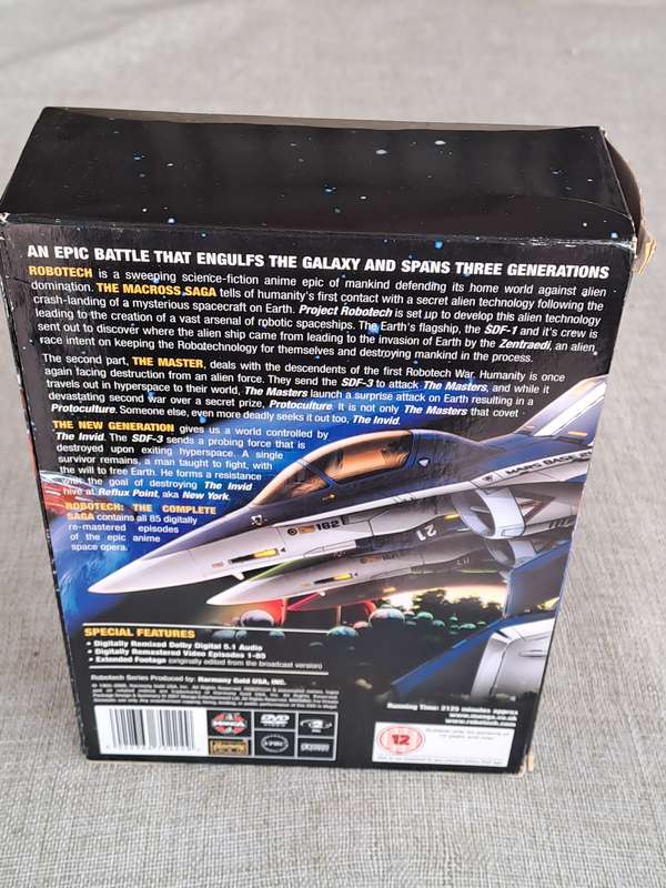 Robotech: The Complete Saga DVD Box set