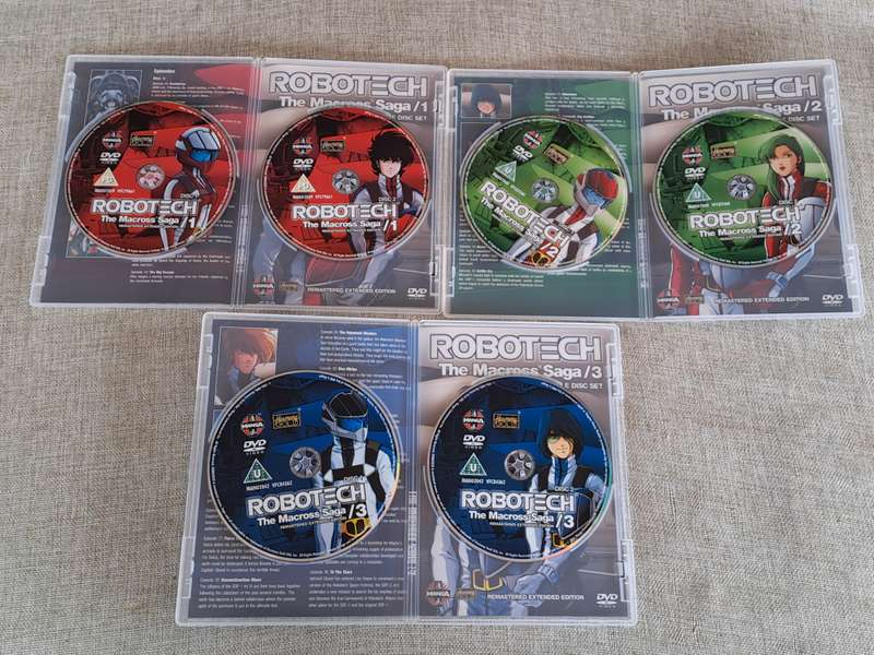 Robotech: The Complete Saga DVD Box set