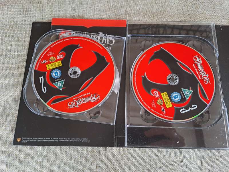 Thundercats: Season 1 and 2 complete box sets DVD