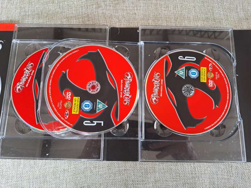Thundercats: Season 1 and 2 complete box sets DVD