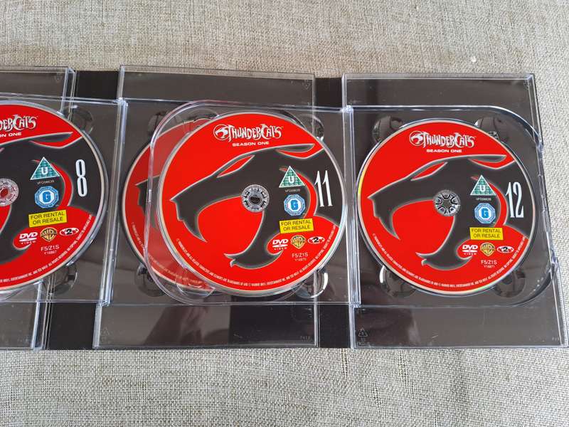 Thundercats: Season 1 and 2 complete box sets DVD