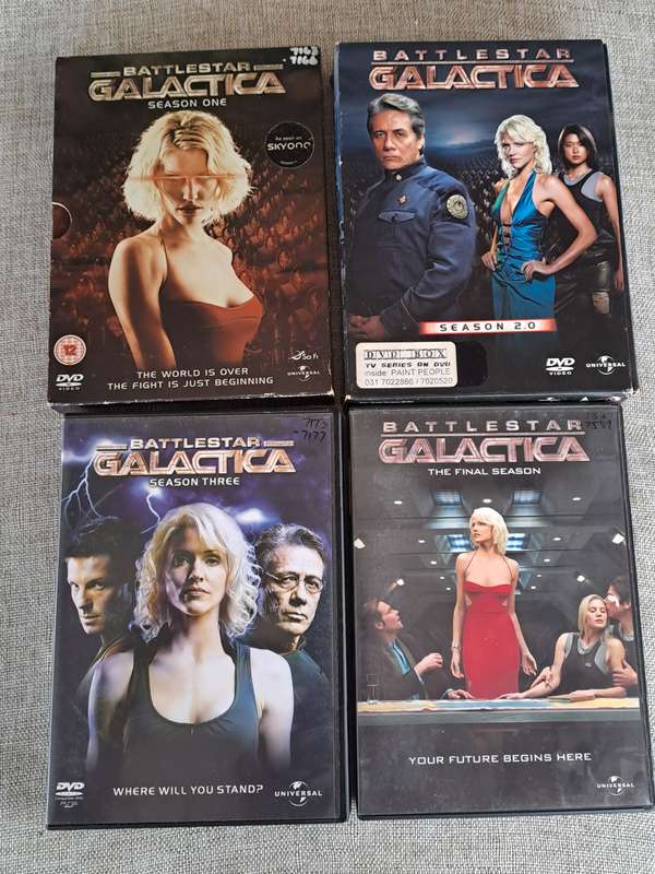Battlestar Galactica Box Sets DVD: Season 1, 2.0, 3 and final season