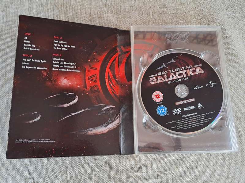 Battlestar Galactica Box Sets DVD: Season 1, 2.0, 3 and final season