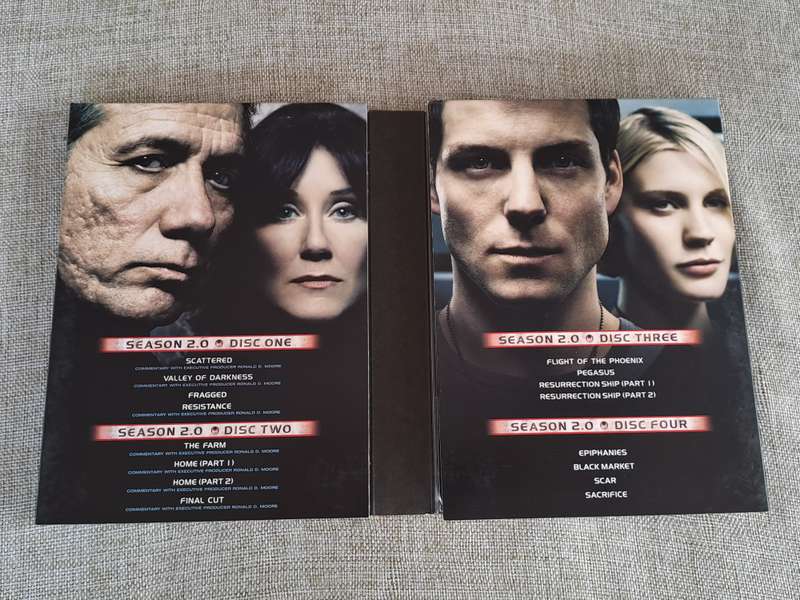 Battlestar Galactica Box Sets DVD: Season 1, 2.0, 3 and final season