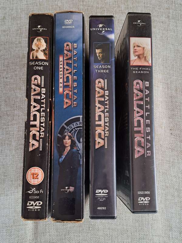 Battlestar Galactica Box Sets DVD: Season 1, 2.0, 3 and final season