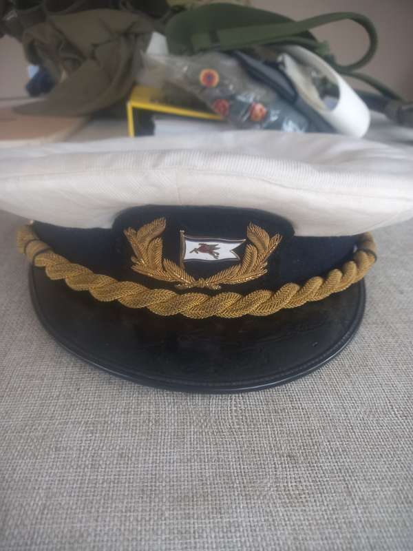 Mobil Navy Tanker Officers Cap