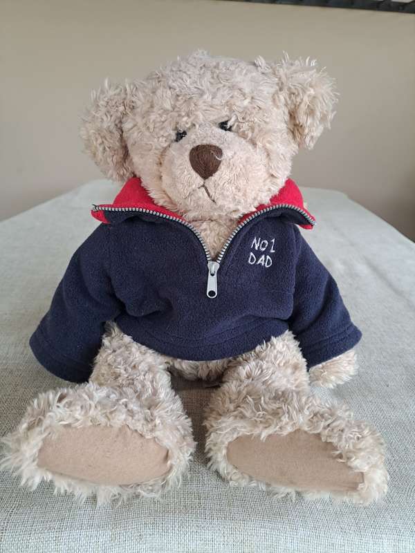No. 1 Dad Russ Berrie Bear Large