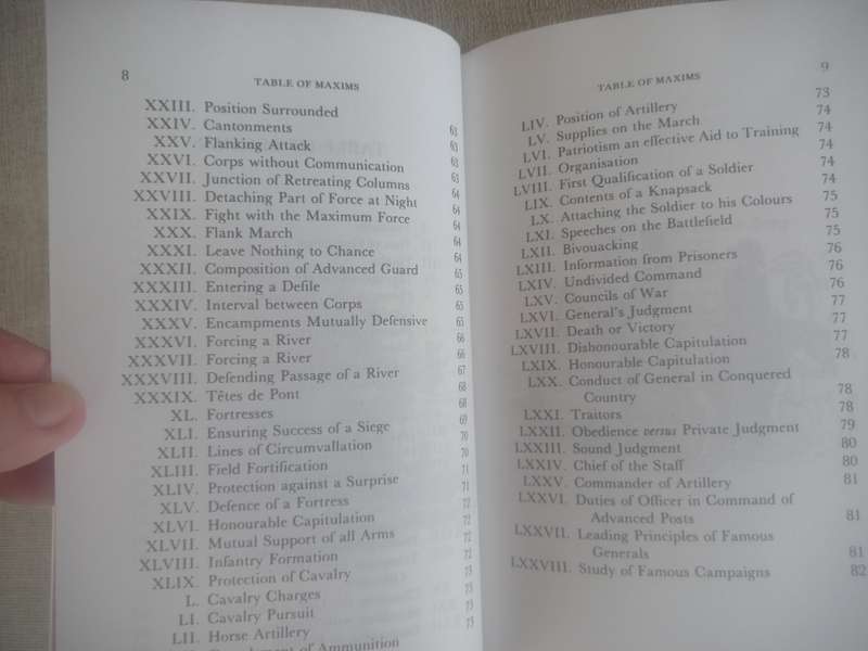 Napoleon's Military Maxims - David Chandler